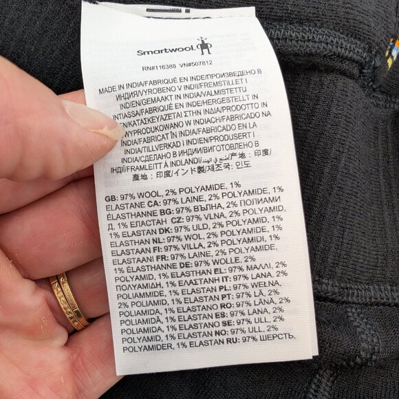 2 Pairs - Smartwool Women's Base Layer Leggings Bundle | Navy & Black - Picture 11 of 12